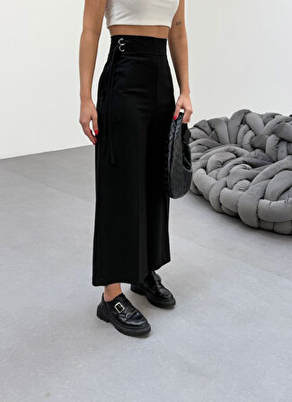 230 Gr Poly Viscose Full Lycra Metal Toka Aksesuarli Pantolon