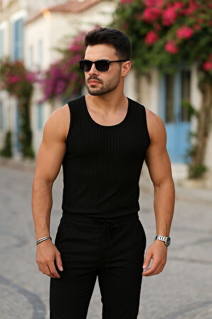 Erkek Bisiklet Yaka Kalın Fitilli Kaşkorse Bluz