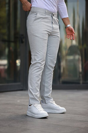 Erkek Dokuma Kumaş Pantolon