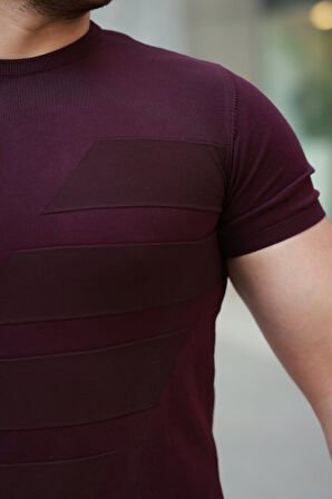 Erkek Bisiklet Yaka Kısa Kollu Tişört