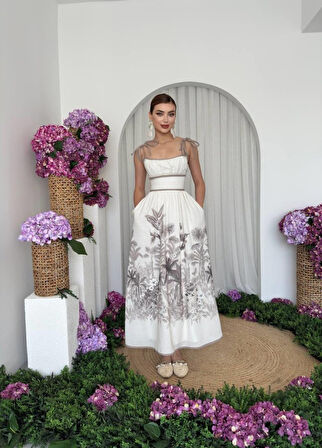 Rewe Cep Detaylı Elbise