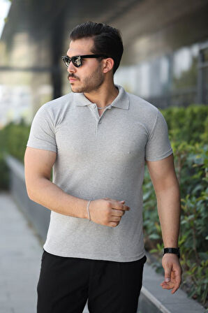 Erkek Kısa Kollu Yakalı Tişört