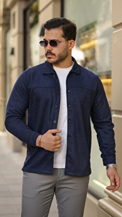 Erkek Süet Ceket Gömlek