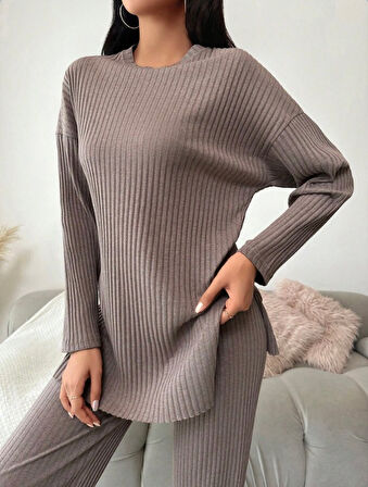 Kadın Uzun Kollu Kaşkorseikili Takım