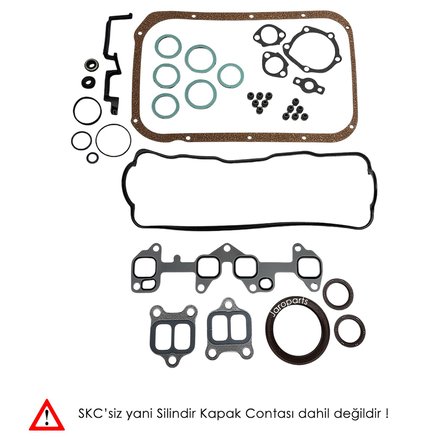 Jaroparts Toyota Corolla AE101 1.3 2E Takım Conta (SKC'siz) 1992-1997 04111-11020