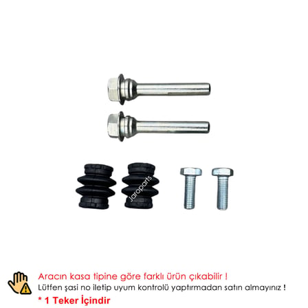 Nissan Micra - Note 2002-2009 Ön Fren Kaliper Pim Takımı 41139-AX625