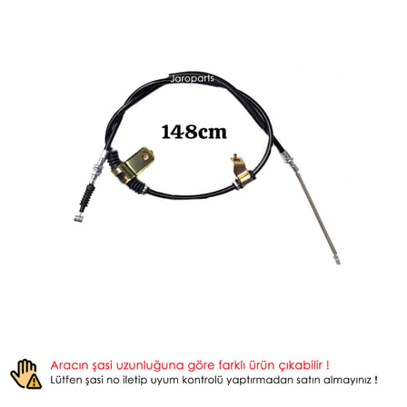 Hyundai Starex El Fren Teli Arka Sağ (Kısa Şasi) 2002-2008 59913-4A211