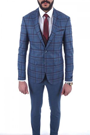 Kombinli Slimfit Drop 6 Takım Elbise