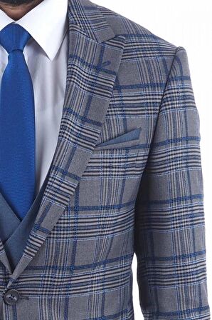 Kombinli Slimfit Drop 6 Takım Elbise