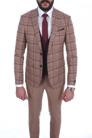 Kombinli Slimfit Drop 6 Takım Elbise
