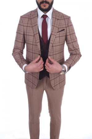 Kombinli Slimfit Drop 6 Takım Elbise