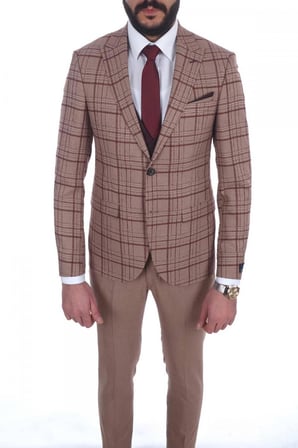 Kombinli Slimfit Drop 6 Takım Elbise