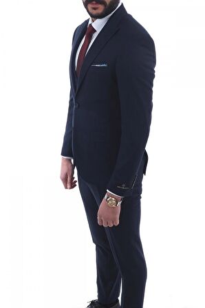 Jan Carlucci Slimfit Yelekli Drop 6 Takım