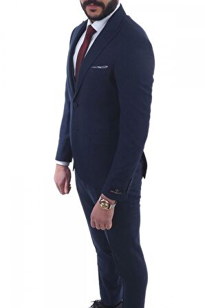 Jan Carlucci Slimfit Yelekli Drop 6 Takım