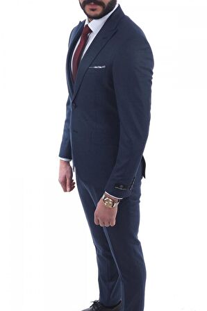 Jan Carlucci Slimfit Yelekli Drop 6 Takım