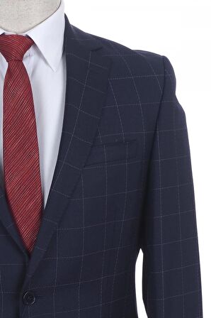 Jan Carlucci Yünlü Slimfit  Drop 6 Takım