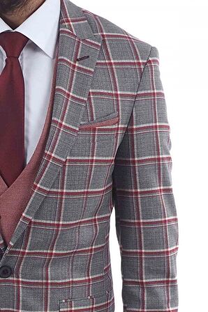Kombinli Slimfit Drop 6 Takım Elbise
