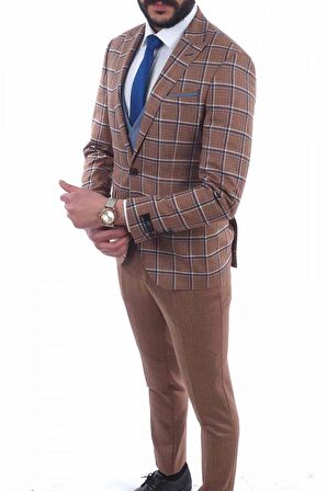 Kombinli Slimfit Drop 6 Takım Elbise