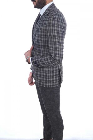 Kombinli Slimfit Drop 6 Takım Elbise