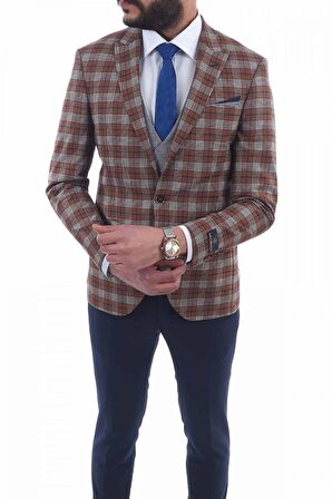 Kombinli Slimfit Drop 6 Takım Elbise