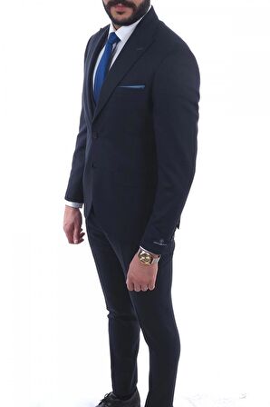 Jan Carlucci Slimfit Yelekli Drop 6 Takım