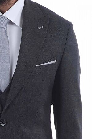 Jan Carlucci Slimfit Yelekli Drop 6 Takım