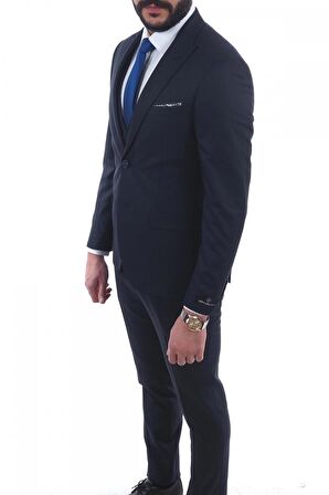 Jan Carlucci Slimfit Yelekli Drop 6 Takım