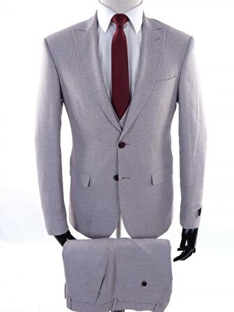 Jan Carlucci Slimfit Yelekli Drop 6 Takım