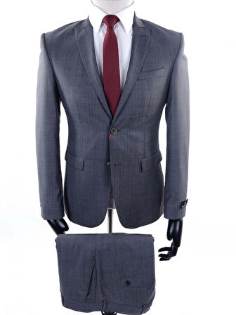 Jan Carlucci Yünlü Slimfit Drop 6 Takım