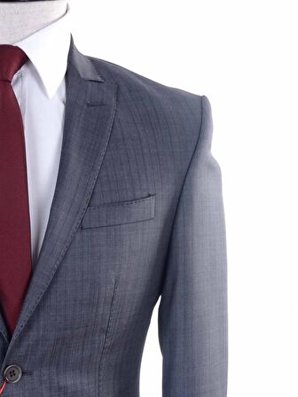 Jan Carlucci Yünlü Slimfit Drop 6 Takım