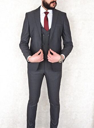 Fonte Falcao Slimfit Yelekli Drop 6 Takım
