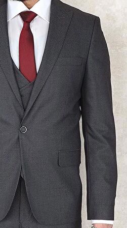 Fonte Falcao Slimfit Yelekli Drop 6 Takım