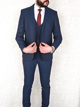 Fonte Falcao Slimfit Yelekli Drop 6 Takım