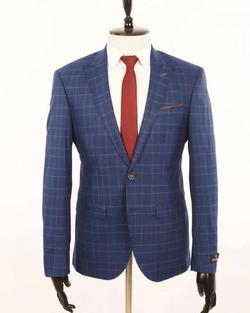 Jan Carlucci Slimfit Drop 6 Ceket