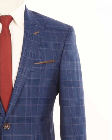 Jan Carlucci Slimfit Drop 6 Ceket