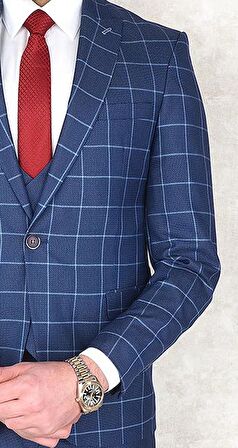 Fonte Falcao Kombinli Yelekli Drop 6 Takım-Açık Lacivert