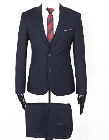 Jan Carlucci Slimfit Yelekli Drop 6 Takım