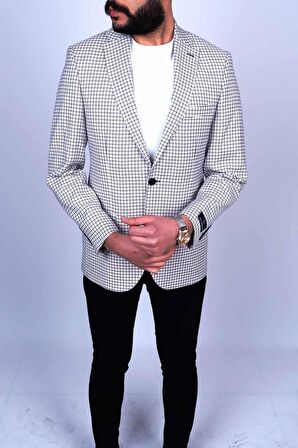 Jan Carlucci Keten Regular Drop 4 Ceket