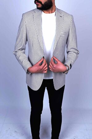 Jan Carlucci Keten Regular Drop 4 Ceket