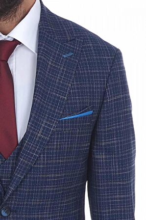 Jan Carlucci Slimfit Yelekli Drop 6 Takım