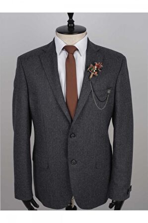 Jan Carlucci Yünlü  Altınyıldız Drop 6 Ceket 