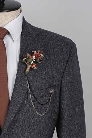 Jan Carlucci Yünlü  Altınyıldız Drop 6 Ceket 