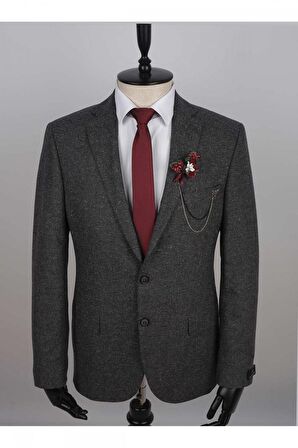 Jan Carlucci Yünlü  Altınyıldız Drop 6 Ceket 