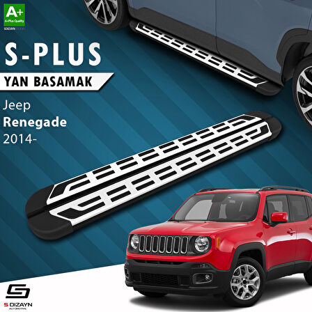 S-Dizayn Jeep Renegade S-Plus Gri Yan Basamak 173 Cm 2014 Üzeri A+ Kalite
