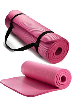 15 Mm Sırtta Taşıma Askılı Pilates Minderi 1.5 Cm Pilates Matı Yoga Aerobik Egzersiz Minderi 1,5 Cm