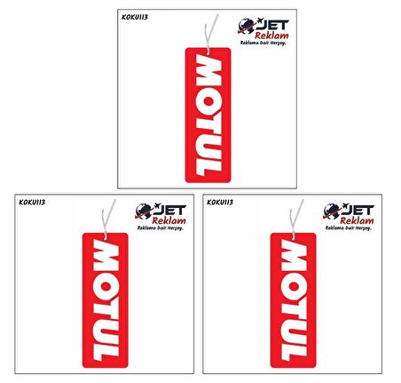 Jethızında 3'lü Set Motul Araç Kokusu