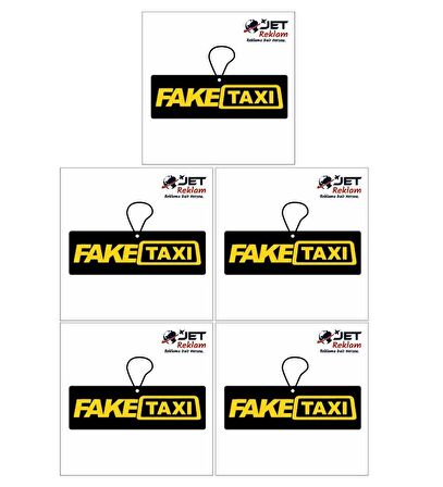 Jethızında 5'li Set Fake Taxi Tasarımlı Oto Kokusu