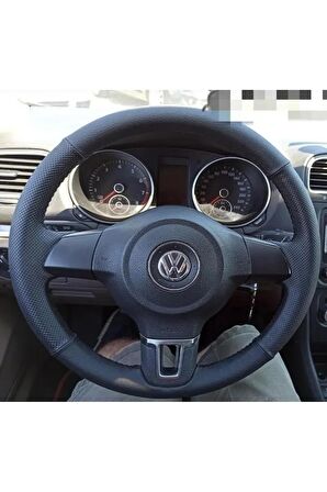 Volkswagen Jetta Araca Özel Direksiyon Kılıfı (SPOR MODEL)
