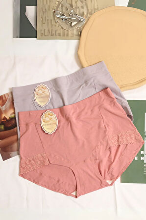 UNREAL 6’lı Paket Yüksek Bel Külot, İz Yapmayan, Terletmeyen, İthal İpek Karışımlı Bambu Kumaş