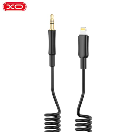 Özel Seri Araba Cihaz Kulaklık NB-R255A Lightning to 3.5mm Aux Ses Kablosu
